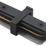 Connector for 1-phase track light rail straight (black) LL-2034629 LED line Népszerű
