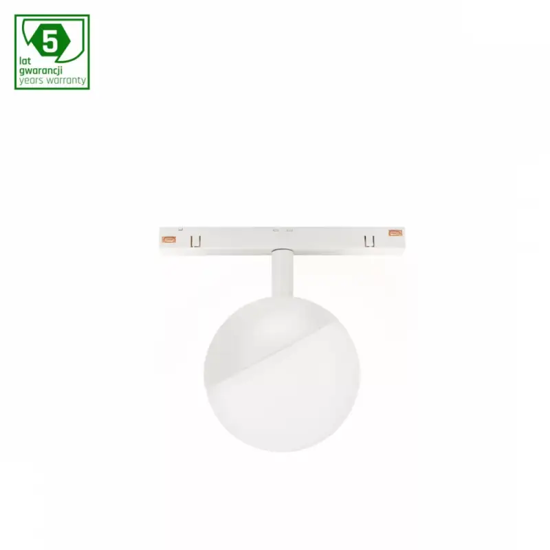 SYSTEM SHIFT SMART- GLOBE SPHERE TRACK LIGHT FI100X130MM 5W 165DEG WHITE CCT/DIM 5 Y WARRANTY WLD40033_SMART SpectrumLED Olcsóbb