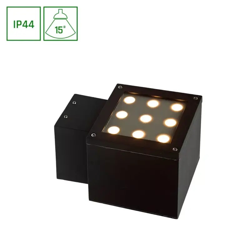 Exkluzív ajánlat TORRE 2X6LED CREE 15DEG 230V 9W IP44 CW WALL-MOUNTED SLI003009CW SpectrumLED