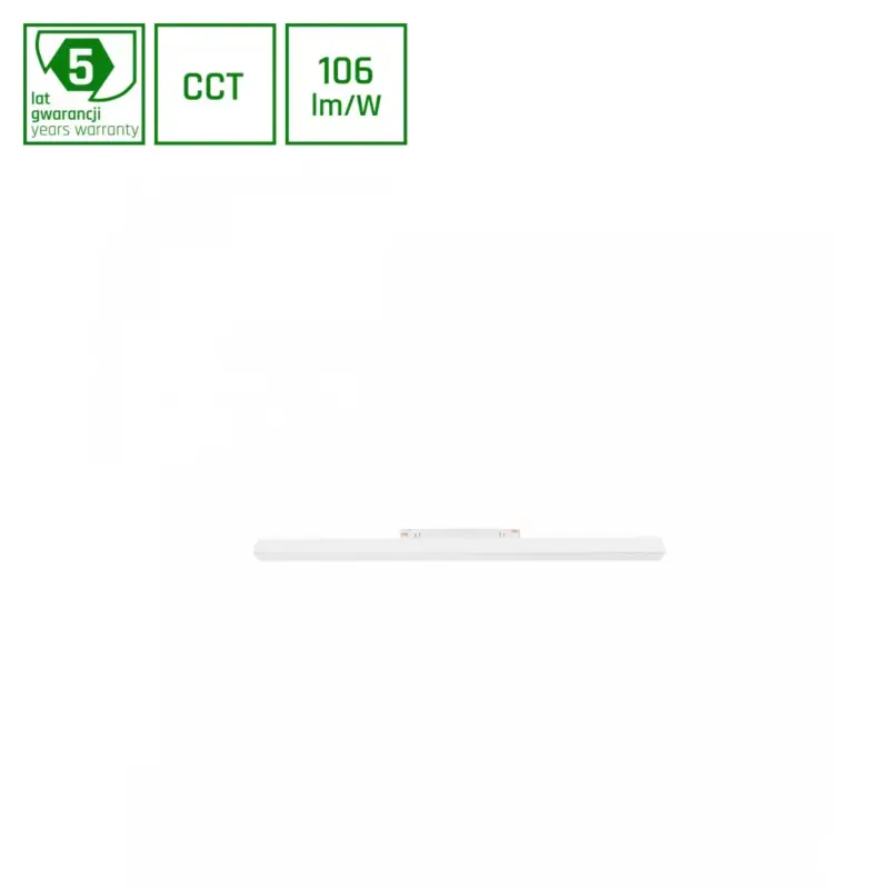 Shift rendszer CCT- LINE M TRACK LIGHT 602X23X42MM 17W 100DEG Fehér CCT SWITCH 5Y Garancia WLD40038_CCT SpectrumLED Utolsó esély