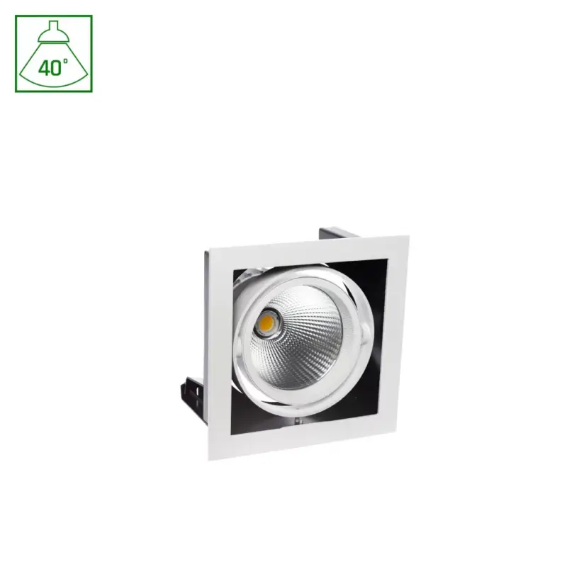Alacsony ár MODERN-DAY 1X1LED COB CITIZEN40DEG 700MA 27W IP20 WW DOWNLIGHT SLI015012WW SpectrumLED