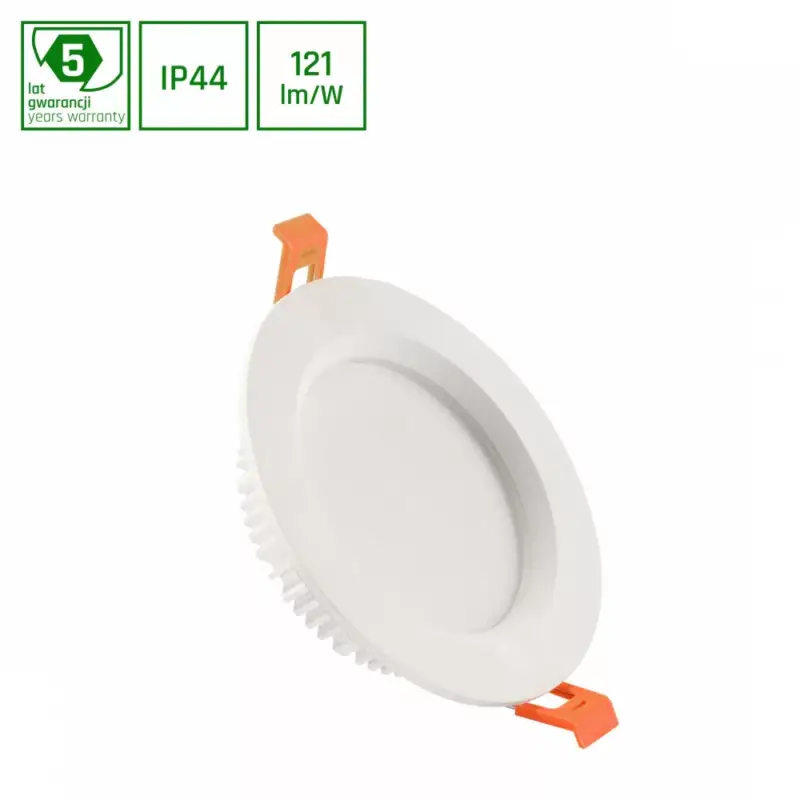 Ne maradj le DURE 3 MAX DOWNLIGHT 28W CW 230V 110DEG IP44 IK06 FI230x30 WHITE ROUND 5 YEARS WARRANTY SLI043015CW_PW SpectrumLED