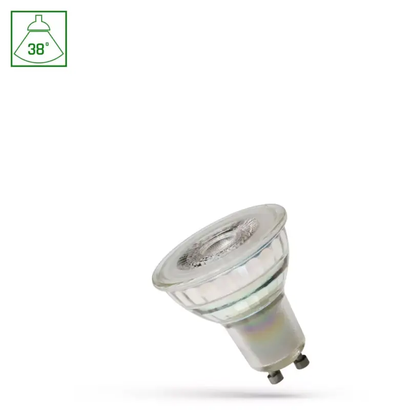 GU10 LED-fényforrás, 3.5 W, Meleg fehér WW 3000K 315lm, WOJ14693 SpectrumLED Biztonságos fizetés