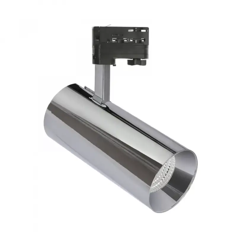 Expressz kézbesítés MDR BRANTA METALICA 930 háromfázisú sínes lámpa, 27W, 24°, CRI 90, ezüst WOJP05672 SpectrumLED