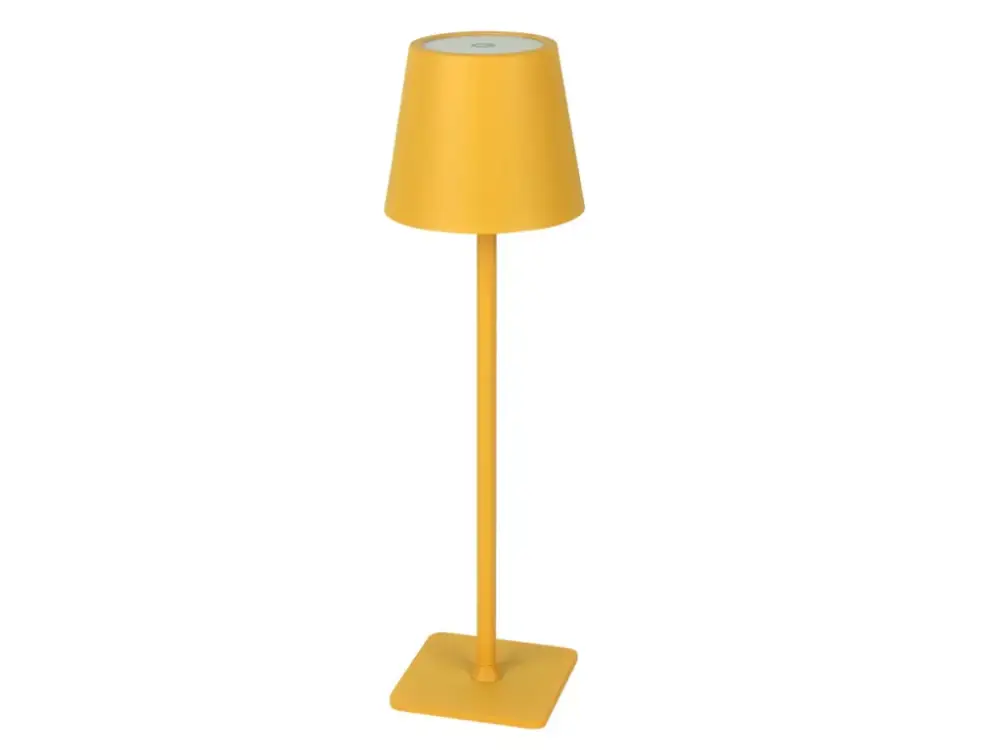 Asztali lámpa TAZA 3,5W 400lm CCT IP54 sárga 2x2000mAh LL-208971 LED line Exkluzív ajánlat