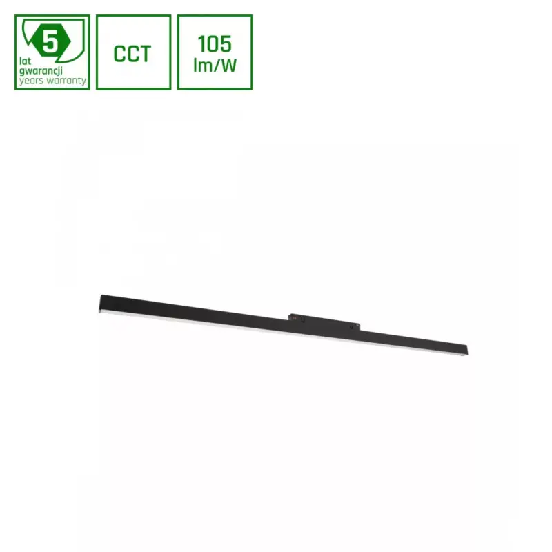 SYSTEM SHIFT CCT- LINE L LINEAR FIXTURE 902X23X42MM 22W 100DEG BLACK CCT SWITCH 5YW WLD40010_CCT_2F SpectrumLED Árengedmény