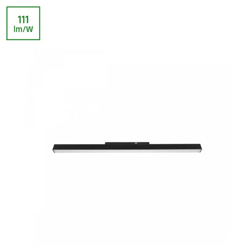 Szezonális akció SYSTEM SHIFT BASIC - LINE M LINEAR LUMINAIRE 600MM 20W 2700K BLACK WLD70027WW SpectrumLED
