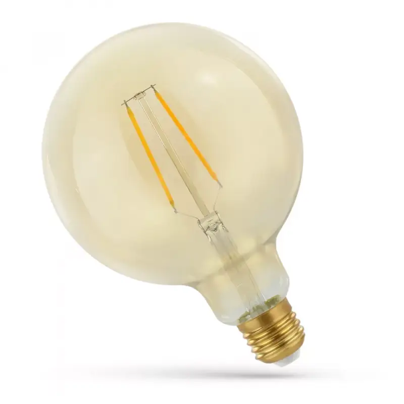 E27 LED-fényforrás, 4,9 W, filament, Meleg fehér WW K lm, WOJ14461_4_9W SpectrumLED Csak ma