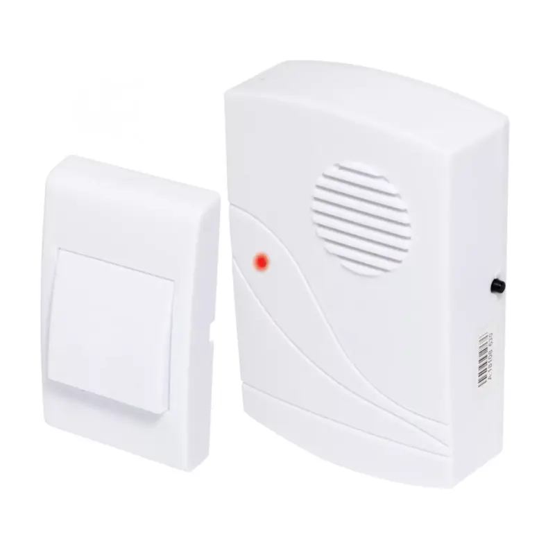 HOME DB 0600DC vezeték nélküli csengő, max. 60 m hatótáv, 32 dallam, LED fényjelzés, elemes tápellátás Legjobb ár