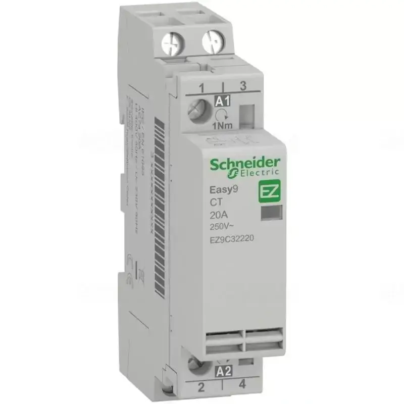 Exkluzív ajánlat EASY9 PRO Kontaktor, 2P, 2NO, 20A EZ9C32220 Schneider