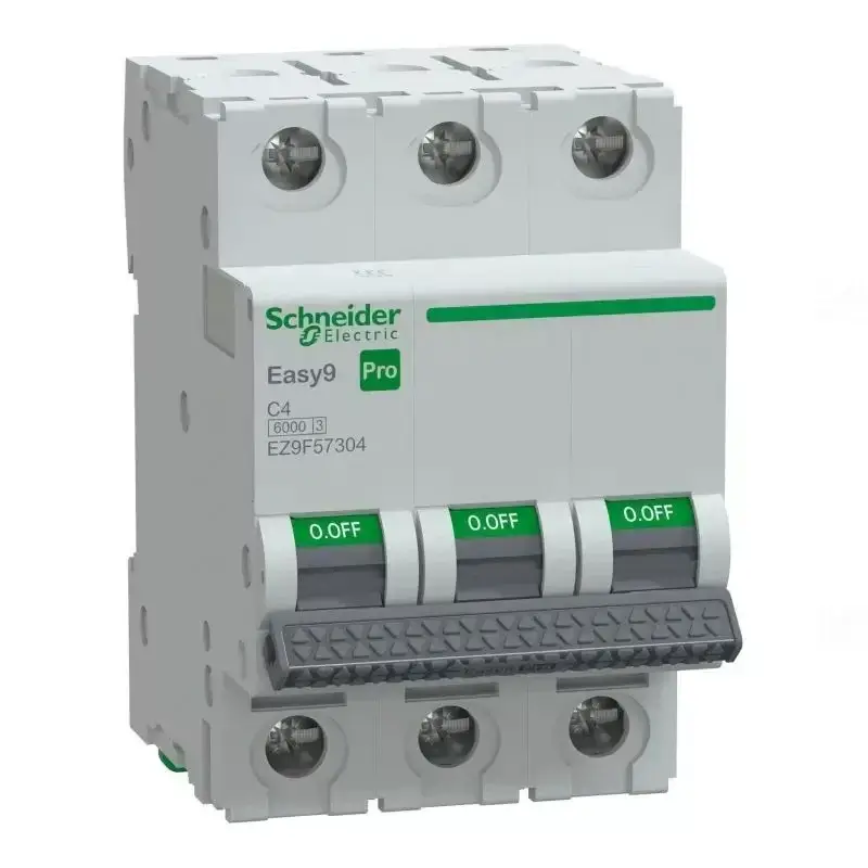 Outlet EASY9 PRO Kismegszakító, 3P, C, 4A 3 pólusú EZ9F57304 Schneider