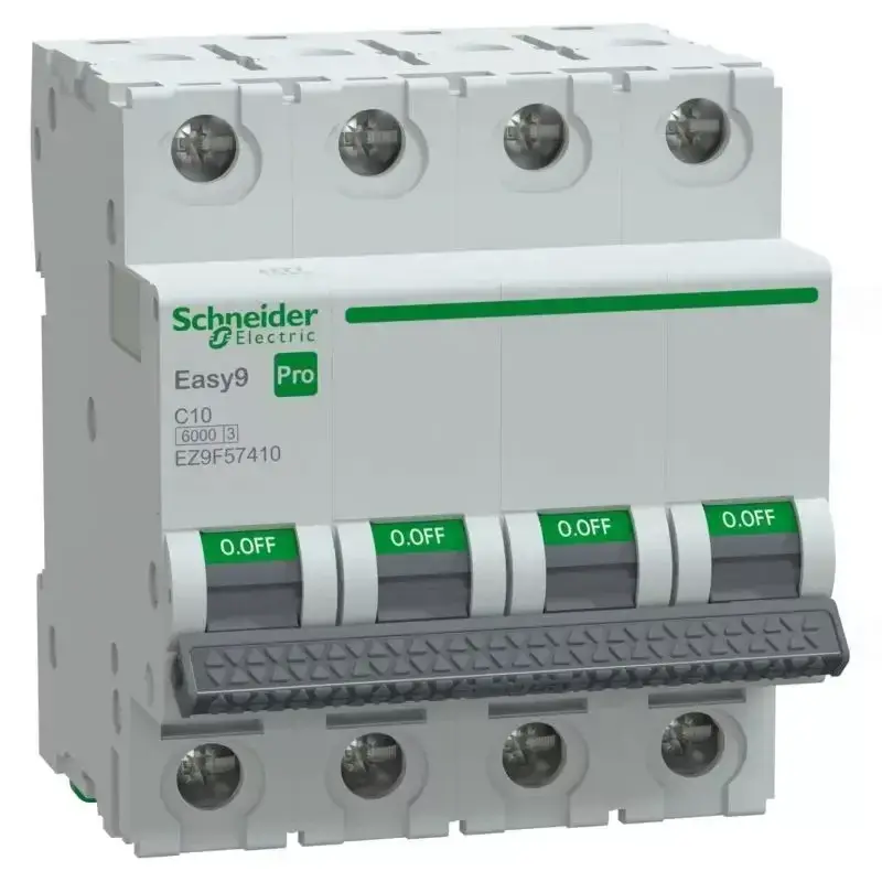 Bestseller EASY9 PRO Kismegszakító, 4P, C, 10A 4 pólusú EZ9F57410 Schneider