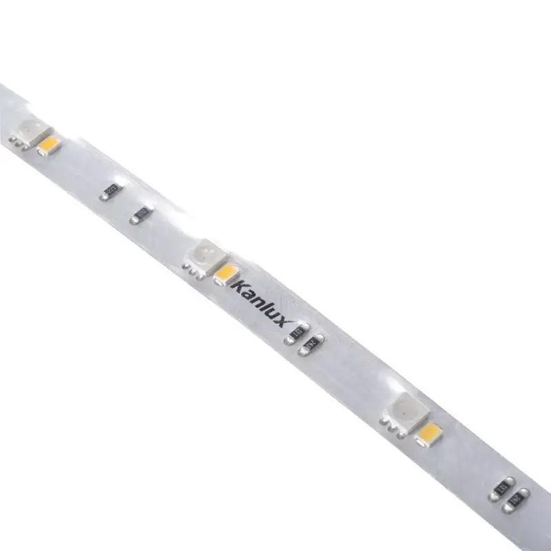 Biztonságos vásárlás Kanlux 33319 L48 9W/M 24IP65-RGBW LEDSZALAG szilikonos 24V 9W 48led/m 5fm