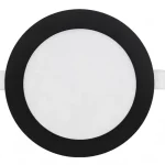 Downlight MOLLY 3CCT(3K/4K/6K) 9W 800lm round IP20 black LITE Szuper akció