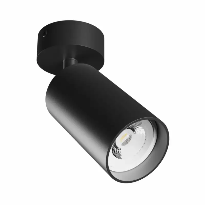 Újdonság SQUALLA VARIOSA GU10 SCONCE 230V IP20 55x100x165MM BLACK ROUND