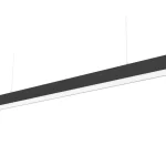 Vedd meg online Linear luminaire FUSION 4000K 20W 2600lm 90*110° IP20 60cm black PRIME DALI