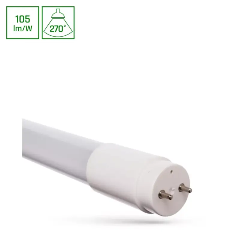 LED TUBE T8 SMD 2835 24W WW 26X1500 GLASS SPECTRUM Expressz szállítás