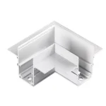 Azonnal elérhető LUMINES GENESIS Magnetic track recessed 90° connector horizontal white