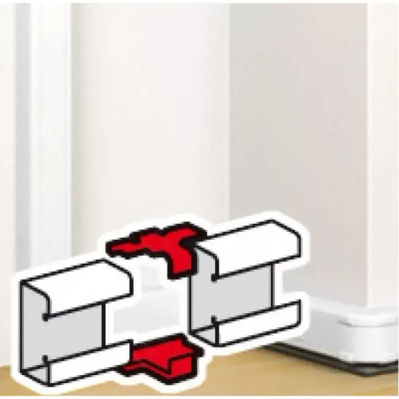 Legrand DLP csatorna összekötő elem bepattintható kábelcsatornához, 80 x 50 mm, fehér Legrand 075661 Expressz kézbesítés