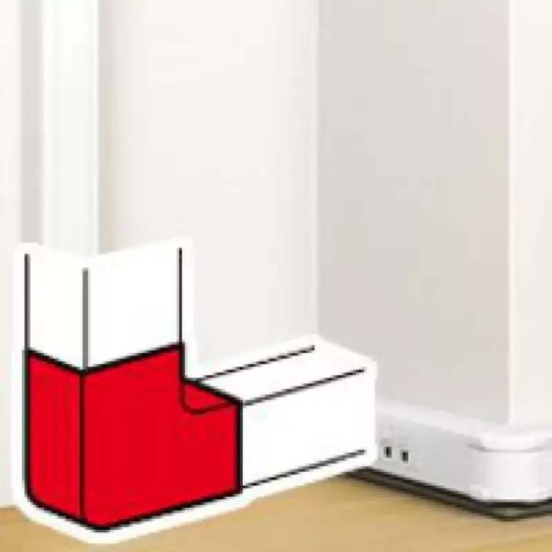 Rendeld meg most Legrand DLP kanyarelem bepattintható kábelcsatornához, 90°, 105 x 50 mm, fehér Legrand 075642
