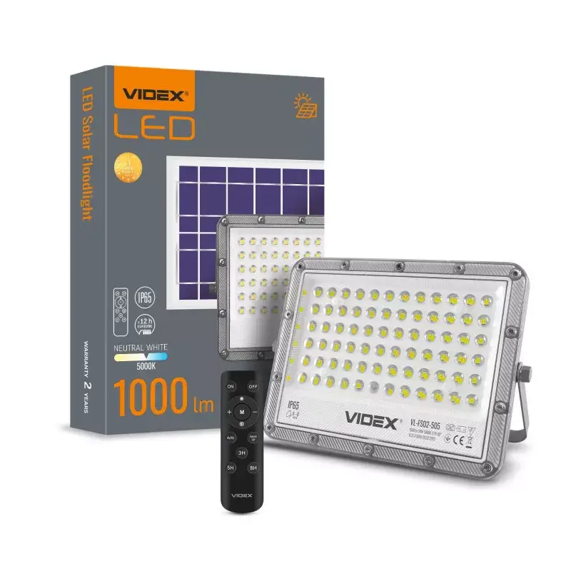 Gyors szállítás LED Solar Floodlight VIDEX VL-FSO2-505