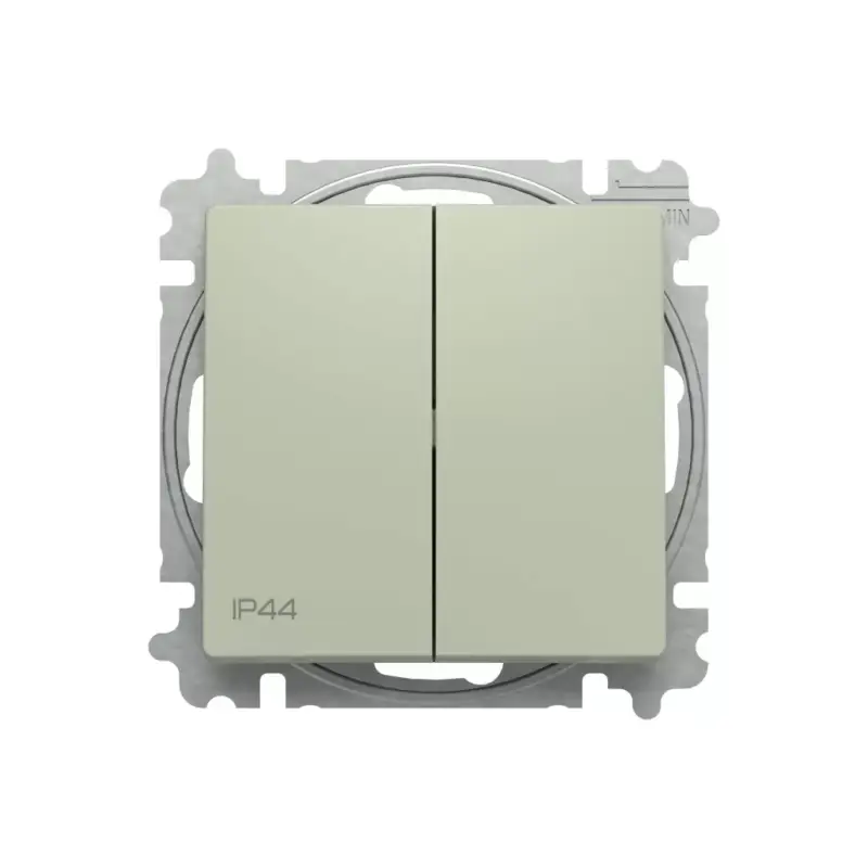 Olcsóbb ABB Csillárkapcsoló billentyűvel, IP44, Zoni, olíva 3559T-A05940 243, 2CHT590594A6243