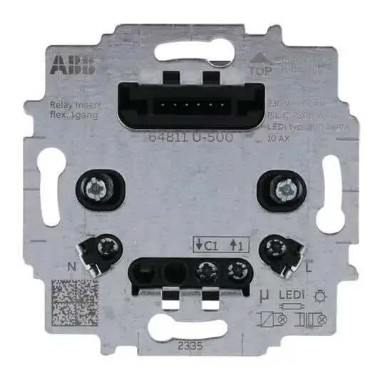 ABB Relé betét flex, 1 pólusú 64811 U-500, 2CKA006800A3042 Expressz kézbesítés